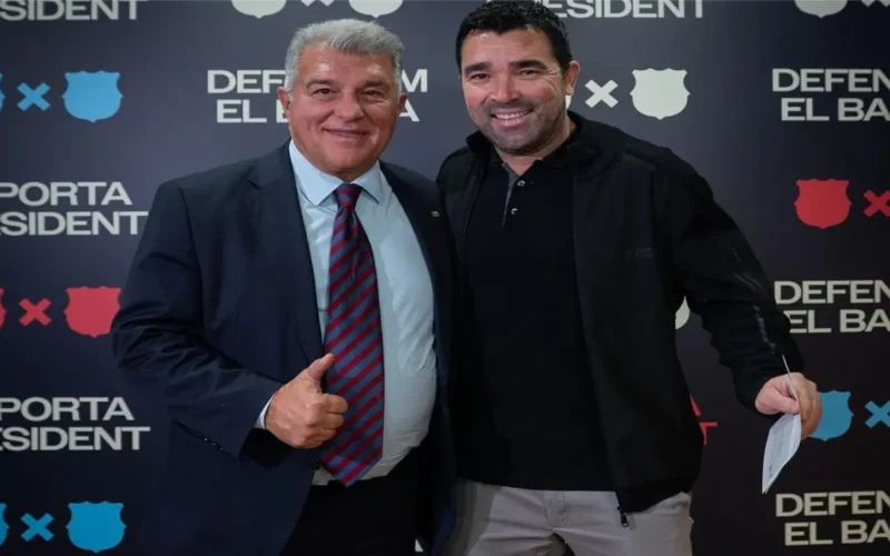 ديكو يوضح حقيقة تفاوض برشلونة مع ألفاريز ومصير منصبه في عهد لابورتا